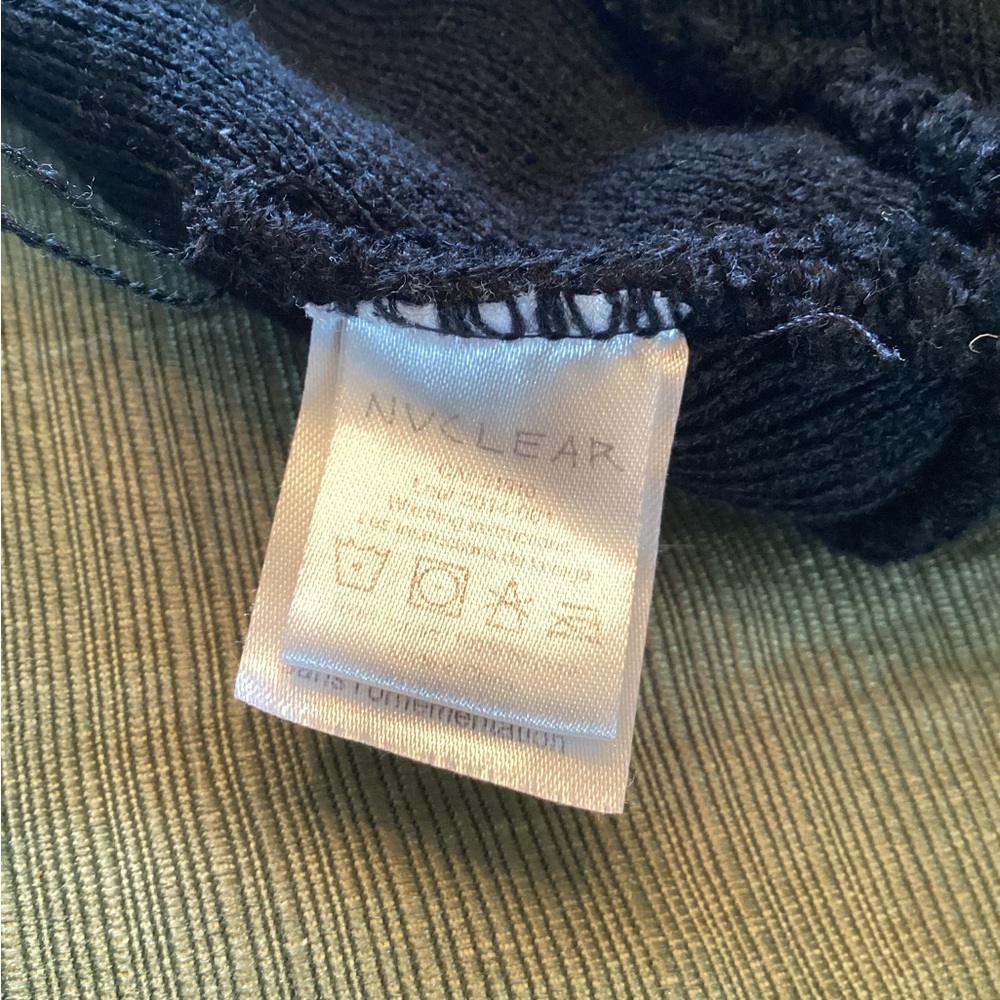 Nuclear Black Beanie With Logo Patch - image 4